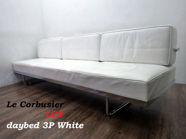 Le Corbusier / ル・コルビジェ  LC5.F ソファ / デイベッド 本革 リプロダクト品 ●