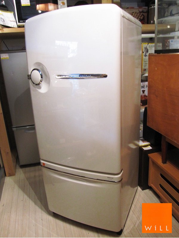 廃番希少 ・ 完動品！★ ナショナル / National ★ '04 パーソナルノンフロン冷蔵庫 ★ 『 WiLL FRIDGE 260L 』 ホワイト