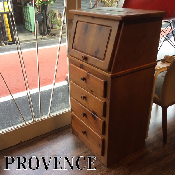 コスガ KOSUGA FURNITURE プロヴァンス PROVENCE ミラー付き チェスト パイン材 ♪