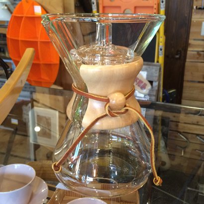 ♪　CHEMEX　ケメックス　熱湯用コーヒーメーカー　ハンドブロウタイプ　MOMA永久展示認定品