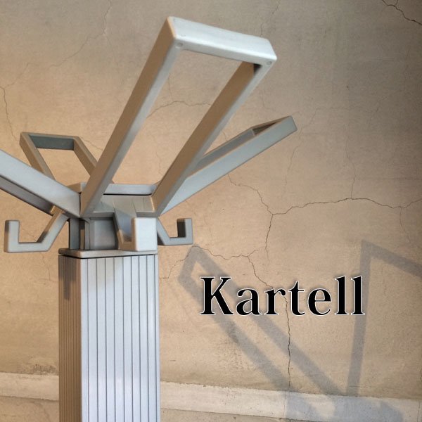 カルテル Kartell クローズスタンド Clothes Stands コートハンガー 廃番カラー グレー K♪