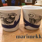 marimekko マリメッコ PAKKANEN/ パッカネン廃盤スモール ラテマグ Mug 小鳥 2個セット♪