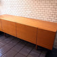 日本製 Teak Wood チーク材 AVボード TVボード TV台フラップ扉 ■