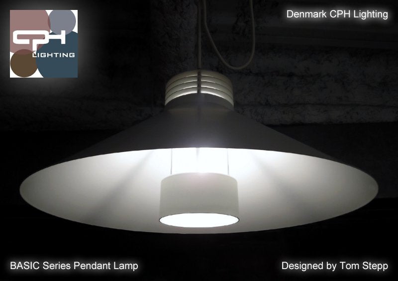 yamagiwa / ヤマギワ 取扱い / 定価：￥7.29万 ★ デンマーク CPH Lighting ★ BASICシリーズ 『 ペンダントライト 』 マットホワイト / Φ500・L