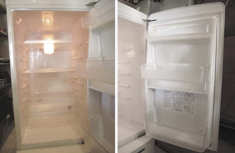 National / ナショナル ★ WiLLシリーズ ★ パーソナルノンフロン冷蔵庫 '02 『 FRIDGE - mini / フリッジ ・ミニ 162L ・ ホワイト 』 ★ メンテ済み完動品