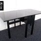 スウェーデン ★ DESIGN HOUSE Stockholm / デザインハウスストックホルム ★ Wingコレクション 『 フォールディングテーブル Drop Leaf 』 ★ ブラック