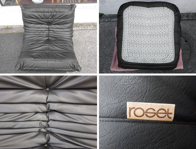 リーンロゼ ligne roset トーゴ TOGO 一人掛けソファ B◇