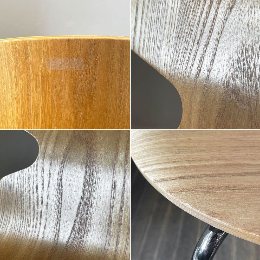 フリッツハンセン Fritz Hansen アントチェア ANT CHAIR アリンコチェア エルム材 4本脚 アルネ・ヤコブセン デンマーク 北欧家具 A ◎