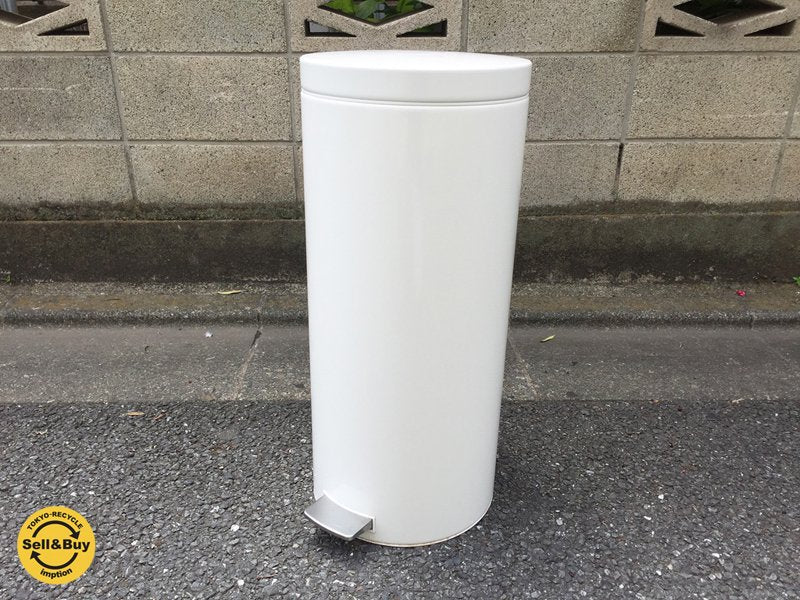 brabantia(ブラバン)/ペダルピン30Ｌ(白)◎