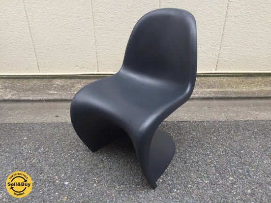 ヴィトラ Vitra パントンチェア Panton Chair ブラック ヴェルナー・パントン デザイン ◎