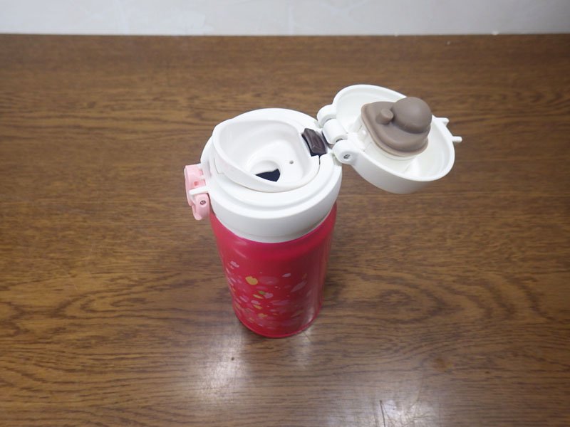 スターバックス STARBUCKS 2015年限定 サーモボトル 水筒 桜 未使用品 ◇