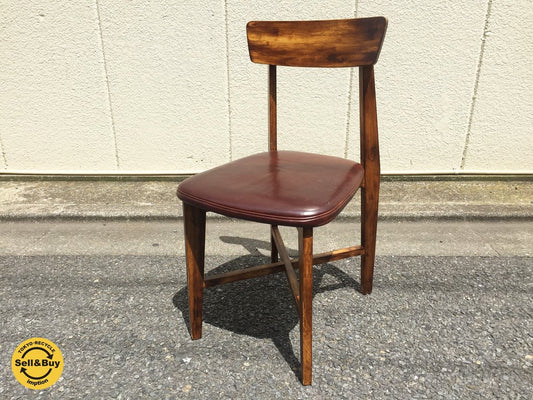 ジャーナルスタンダード journal standard Furniture シノンチェア CHINON chair レザー ブラウン a ◎