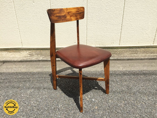 ジャーナルスタンダード journal standard Furniture シノンチェア CHINON chair レザー ブラウン b ◎