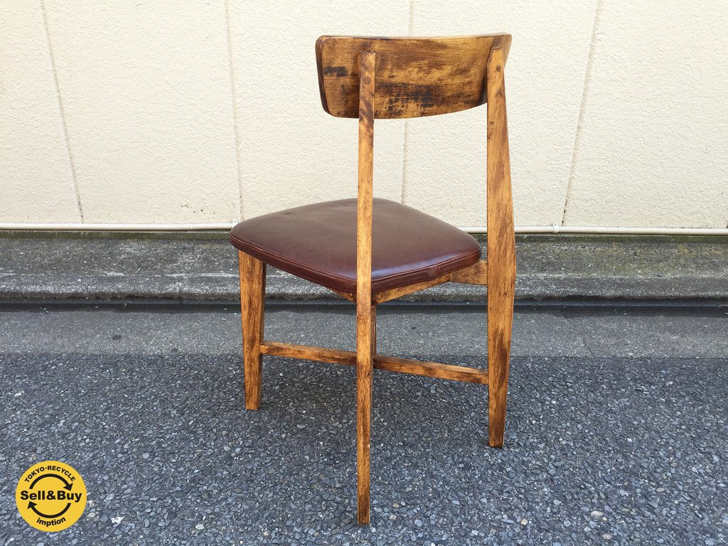 ジャーナルスタンダード journal standard Furniture シノンチェア CHINON chair レザー ブラウン d ◎