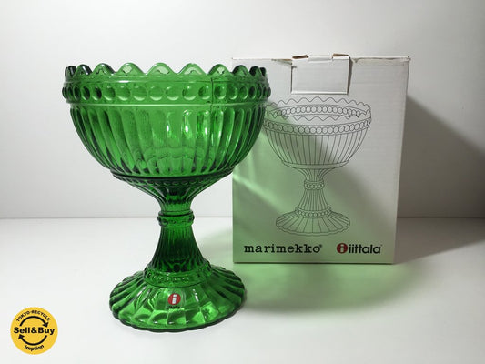 イッタラ iittala マリメッコ marimekko マリボウル maribowl ラージ グリーン 箱付 ◎