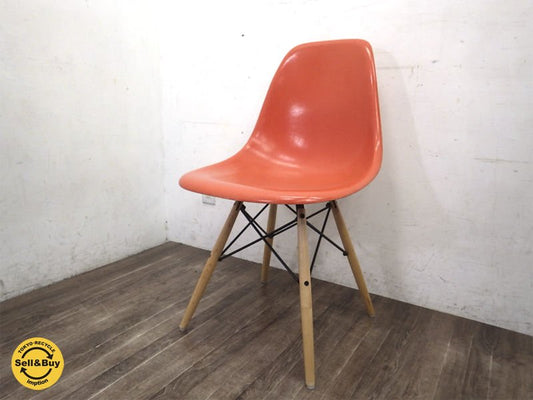 ハーマンミラー 2nd サイドシェル ドゥエルレッグ DSW　HermanMiller “Vintage Sideshell + Dowel Leg Base " ●