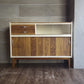 UK Vintage / イギリスヴィンテージ サイドキャビネット チーク材 Fortress Kitchen Furniture ♪