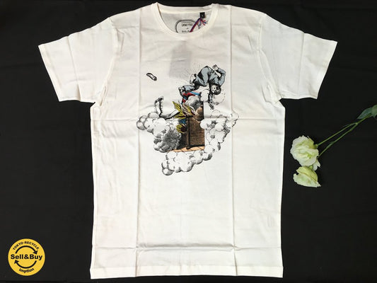 アスティエ・ド・ヴィラット ASTIER de VILLATTE コミューンドゥパリ COMMUNE DE PARIS "Reveil" Tシャツ S b ◎