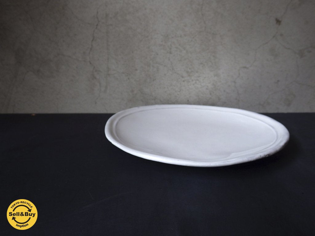 Astier de Villatte アスティエ ド ヴィラット / Simple シンプル 平皿 B ♪