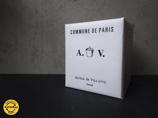 Astier de Villatte アスティエ ド ヴィラット / コミューンドゥパリ COMMUNE DE PARIS パフュームキャンドル ガラス ♪