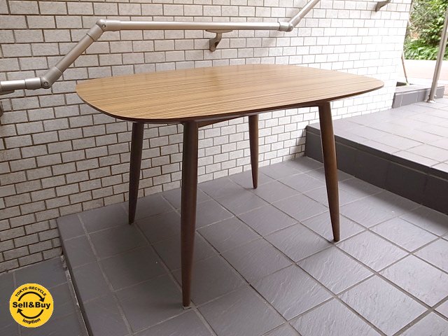 カリモク60+ 『Dテーブル』ウォールナット デコラトップ ダイニングテーブル ■