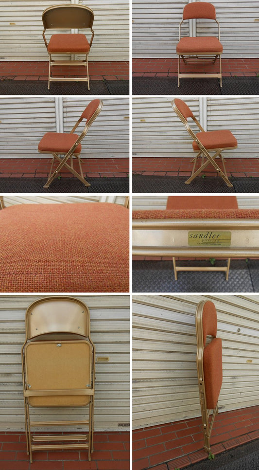 PFS パシフィックファニチャー 取扱 CLARIN 米国クラリン社 Folding chair Full Cushion 折り畳みチェア タラゴン ◎