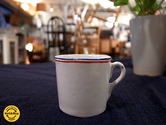 アスティエ ド ヴィラット Astier de Villatte / Tricolor トリコロール スモールカップ 1 ■