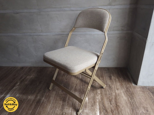 PFS パシフィックファニチャー 取扱 CLARIN 米国 クラリン Folding chair Full Cushion 折り畳みチェア tawny ♪