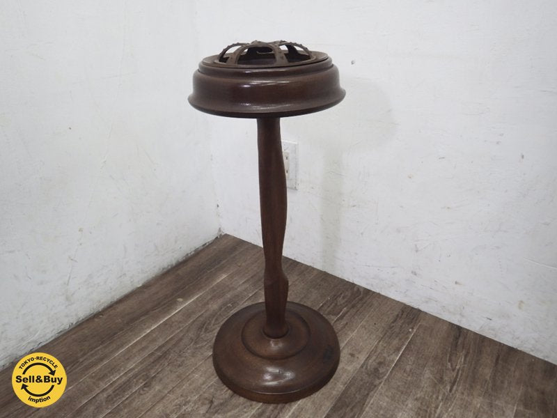 オールドマルニ MARUNI ビンテージ 灰皿スタンド 南部鉄器 ●