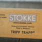 ストッケ STOKKE トリップトラップ TRIPP TRAPP ベビーチェア キッズチェア ナチュラル S/N無し 革ベルト＆ガード付 ノルウェー 北欧家具 ◎