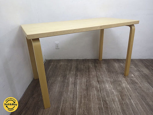 artek / アルテック　アルヴァ・アアルト デザイン　テーブル　デスク　TABLE82A　バーチ●