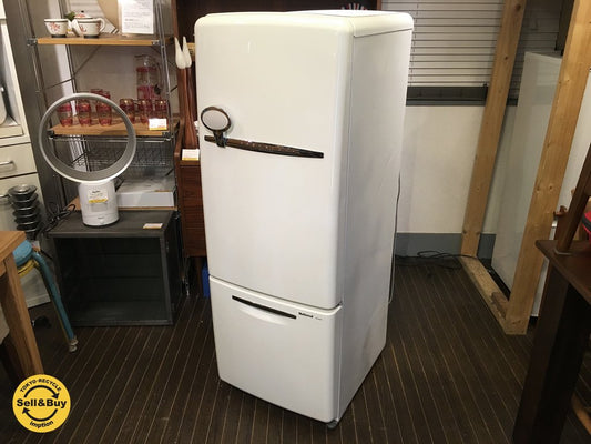 ナショナル National WiLL FRIDGE mini 冷蔵庫 2007年製 最終製造年モデル 廃盤 希少 ノスタルジックデザイン ◎