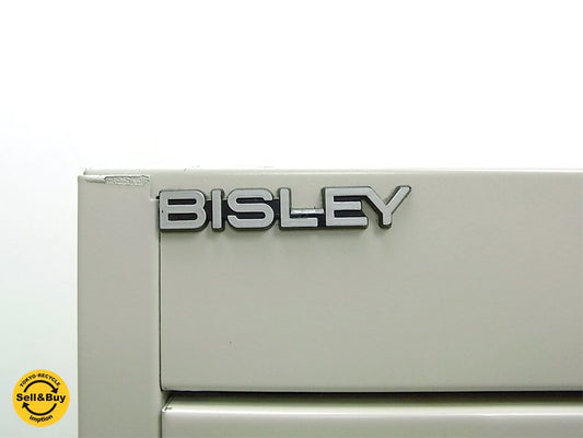 U.K  BISLEY （ ビスレー ） 　" BASICシリーズ " 　廃盤 『 ロッカー （ 縦上・下2枚扉型 ） 』 Color ： Off White　★