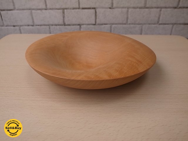 北欧 フィンランド TUULIPUU ウッドラウンドプレート はんの木 Design:テーム&トゥーリ・アウティオ■