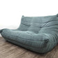 フランス ligne roset リーンロゼ トーゴ TOGO 2人掛け ソファ●