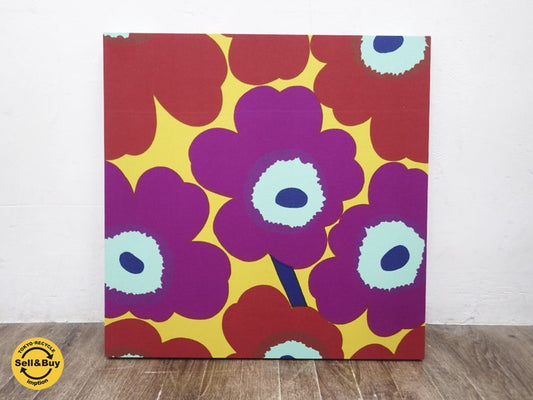 マリメッコ marimekko ウニッコ ファブリックパネル 45 × 45 ●