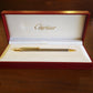 Cartier カルティエ STYLO BILLE MUST II ボールペン 箱有 フランス 筆記用具 ◇