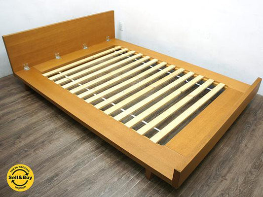 unico ウニコ CORSO コルソ ダブルサイズ ベッド オーク材 ●