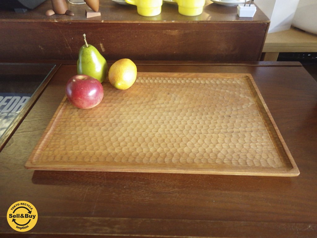 小沢賢一 くるみトレー 28×40◇