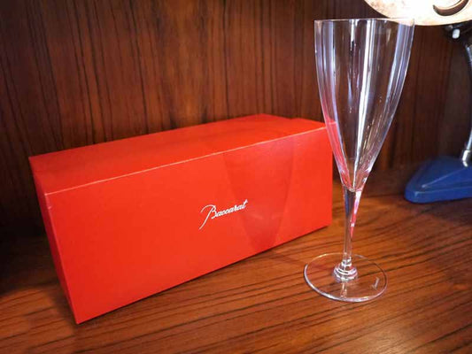 バカラ Baccarat ドンペリニヨン ゴブレット Dom Dom Perignon Goblet クリスタル グラス 箱付 A ◎