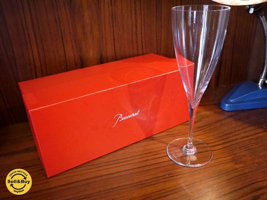 バカラ Baccarat ドンペリニヨン ゴブレット Dom Perignon Goblet クリスタル グラス 箱付 B ◎