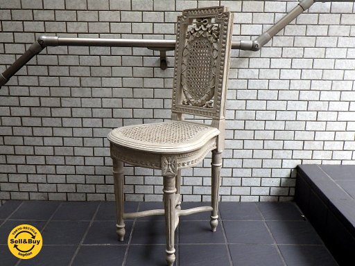 展示美品 コクシグル ミニチェア フレンチ シャビーシック Coquecigrues France B ■