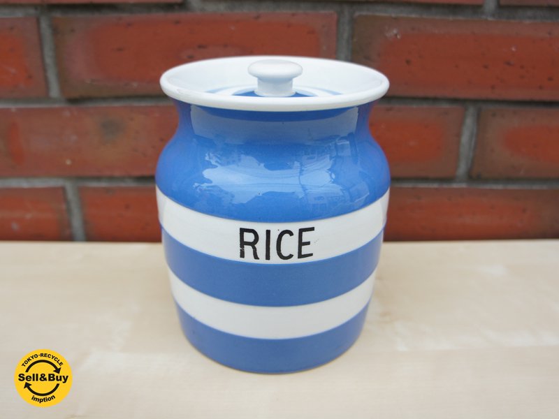 ＵＫ Green & Co ストラップキャニスター RICE ●