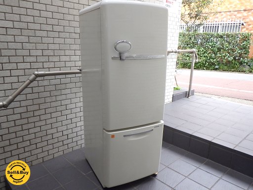 ナショナル WiLL FRIDGE Mini ノスタルジックデザイン 冷蔵庫 2004年製 ■