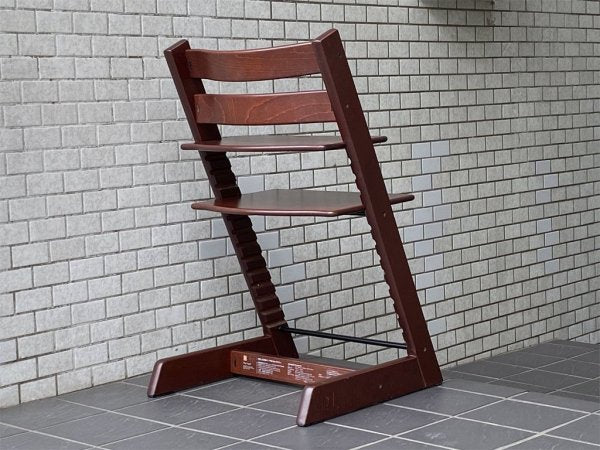 ストッケ STOKKE トリップトラップ TRIPP TRAPP ベビーチェア キッズチェア ブラウン S/N5～ 北欧 ノルウェー ■