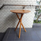 北欧シンプル モダン トリプルレッグ サイドテーブル SIDE TABLE  ブナ材　 ■