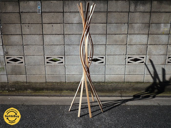 HORM ホルム社 TWIST COARTRACK ツイストコートラック イタリア ビーチ材　ブルチャ― & ベルトリーニ ◎