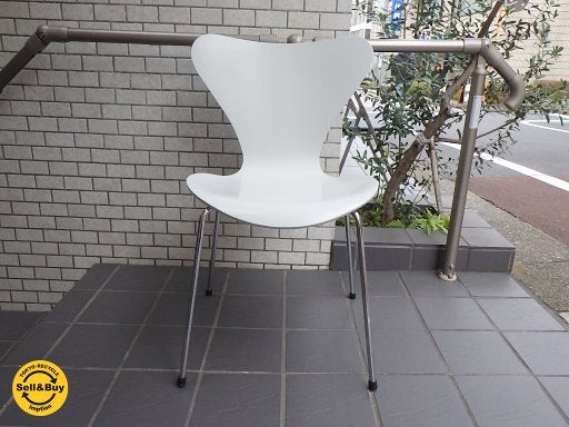 Fritz Hansen フリッツ ハンセン 正規品 美品 セブンチェア パールホワイト B ■