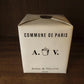 Astier de Villatte アスティエ ド ヴィラット コミューンドゥパリ COMMUNE DE PARIS パフュームキャンドル 陶器 ◇