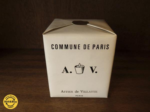 Astier de Villatte アスティエ ド ヴィラット コミューンドゥパリ COMMUNE DE PARIS パフュームキャンドル 陶器 ◇